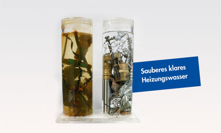 Optimales Heizungswasser ist sauber und klar